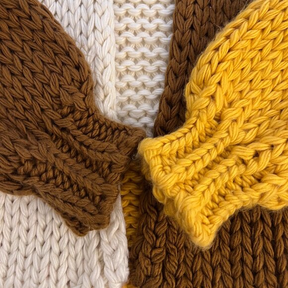 Open-knit Puffy Cardigan - NWT - Size Medium - Picture 3 of 9